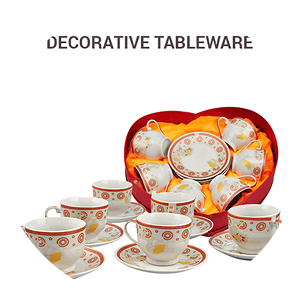 DECORATIVE TABLEWARE